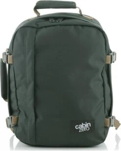 CabinZero Classic 28L Ultra Light Bag Black Sand -Reisbagage Winkel 967x1200 4