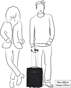 Travelite Handbagage Zachte Koffer / Trolley / Reiskoffer - Cabin - 43 Cm - Zwart 29 Travelite Handbagage Zachte Koffer / Trolley / Reiskoffer - Cabin - 43 Cm - Zwart -Reisbagage Winkel 973x1200 2