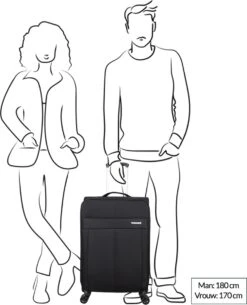 Decent D-Upright Medium Koffer - 66 Cm Expandable - TSA Slot - Donkerblauw 34 Decent D-Upright Medium Koffer - 66 Cm Expandable - TSA Slot - Donkerblauw -Reisbagage Winkel 973x1200 4