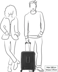 Delsey Moncey Slim Cabin Trolley Case - 55 Cm - Black -Reisbagage Winkel 974x1200 2