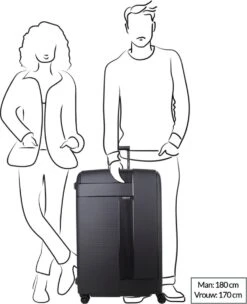 Decent Transit Reiskoffer 82 Cm - Zwart -Reisbagage Winkel 975x1200 10