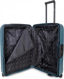 Decent Transit Medium Koffer - 70 Cm - Petrol Groen -Reisbagage Winkel 979x1200