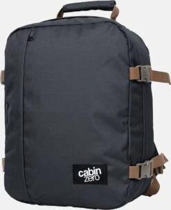 CabinZero Classic 28L Ultra Light Bag Black Sand -Reisbagage Winkel 982x1200 5
