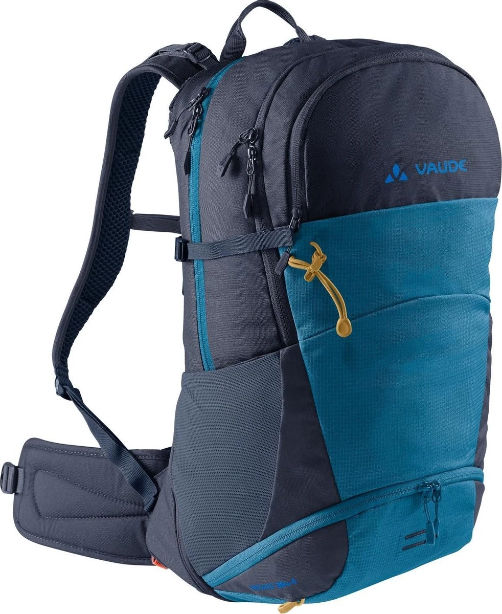 VAUDE Wizard 30+4 Rugzak - Kingfisher - 1,320 Kg - 30+4 L - ErgoShape-schouderbanden Voor Optimale Bewegingsvrijheid - Gepolsterde Heupband Met Vakje 3 VAUDE Wizard 30+4 Rugzak - Kingfisher - 1,320 Kg - 30+4 L - ErgoShape-schouderbanden Voor Optimale Bewegingsvrijheid - Gepolsterde Heupband Met Vakje