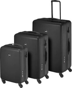 Princess Traveller PT01 - Reiskoffer - Pitch Black - M - 67cm -Reisbagage Winkel 990x1200 2