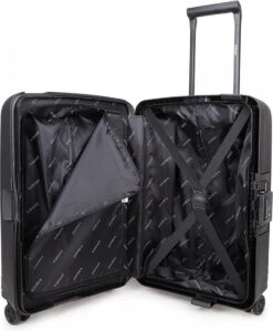 Decent Transit Medium Koffer - 70 Cm - Zwart 25 Decent Transit Medium Koffer - 70 Cm - Zwart -Reisbagage Winkel 991x1200 2