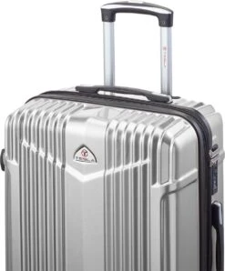 Tesla PC - Reiskoffer - 65 Cm - 4 Wielen - Zilver -Reisbagage Winkel 996x1200 1