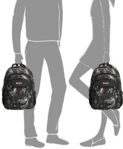 Enrico Benetti Santa Cruz 62038 Laptoprugzak 17" - Zwart Verenprint -Reisbagage Winkel 996x1200 3