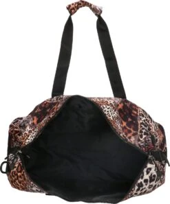 Enrico Benetti Safari Weekend Tas Ruime Sporttas Reistas Dierenprint Bruin -Reisbagage Winkel 997x1200 10