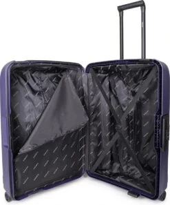 Decent Transit Medium Koffer - 70 Cm - Donkerblauw -Reisbagage Winkel 998x1200 3