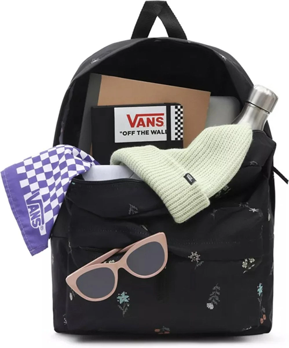 Vans Dames Laptop Rugzak / Rugtas / Laptoptas - Realm - Zwart - 15 Inch 7 Vans Dames Laptop Rugzak / Rugtas / Laptoptas - Realm - Zwart - 15 Inch - Afbeelding 5